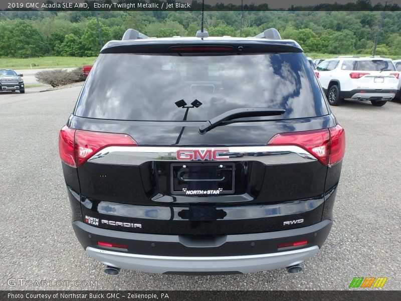 Ebony Twilight Metallic / Jet Black 2019 GMC Acadia SLE AWD