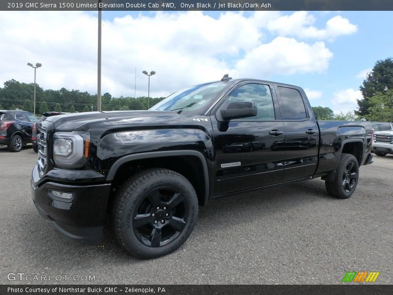 Onyx Black / Jet Black/Dark Ash 2019 GMC Sierra 1500 Limited Elevation Double Cab 4WD