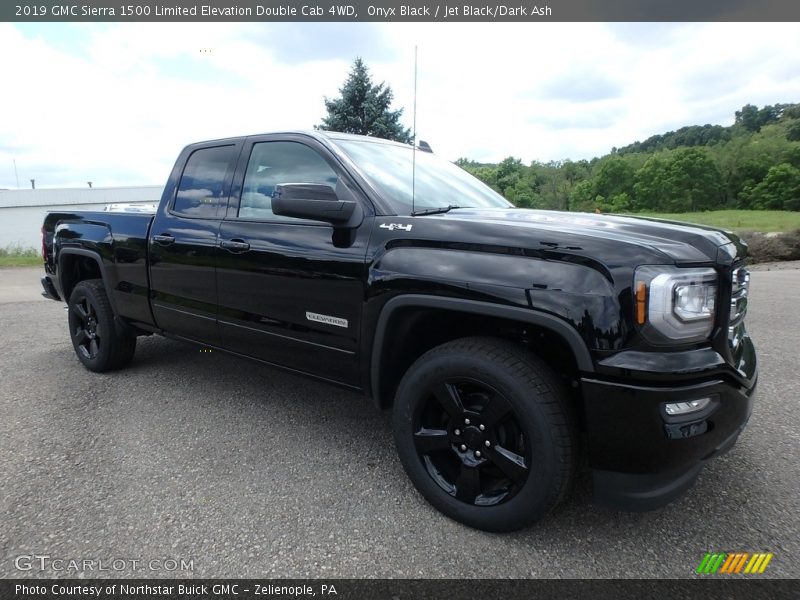 Onyx Black / Jet Black/Dark Ash 2019 GMC Sierra 1500 Limited Elevation Double Cab 4WD
