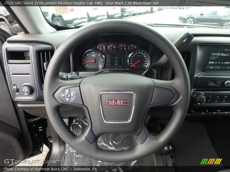 Onyx Black / Jet Black/Dark Ash 2019 GMC Sierra 1500 Limited Elevation Double Cab 4WD