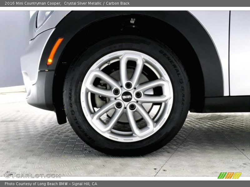 Crystal Silver Metallic / Carbon Black 2016 Mini Countryman Cooper