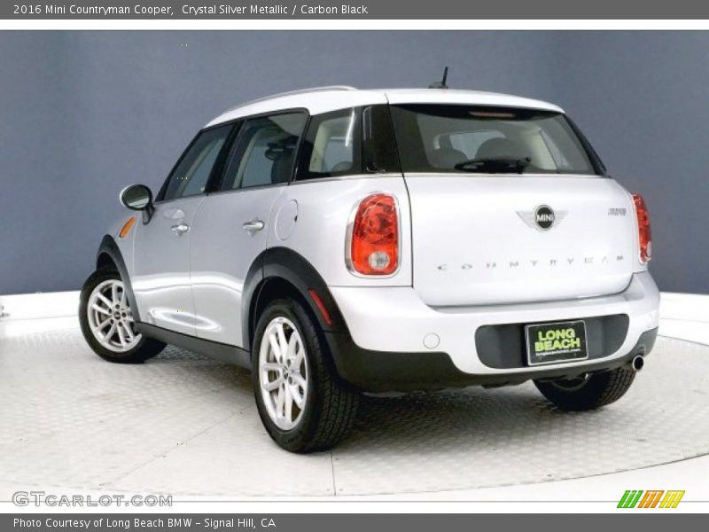 Crystal Silver Metallic / Carbon Black 2016 Mini Countryman Cooper