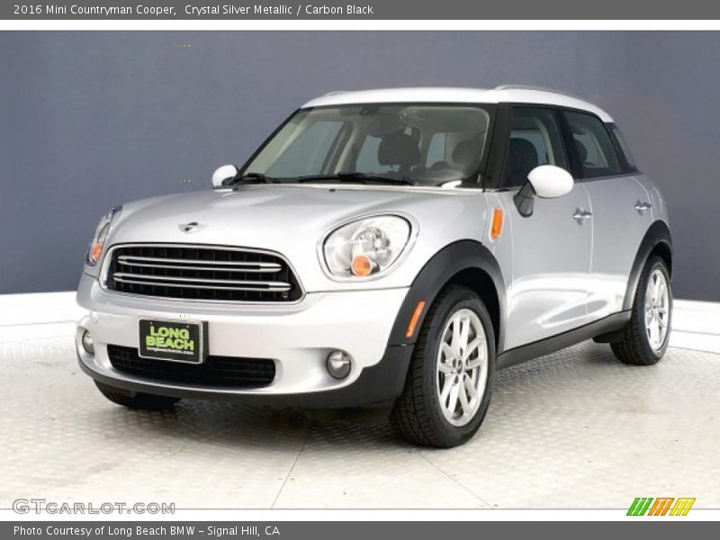 Crystal Silver Metallic / Carbon Black 2016 Mini Countryman Cooper