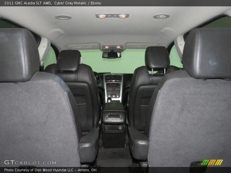 Cyber Gray Metallic / Ebony 2011 GMC Acadia SLT AWD