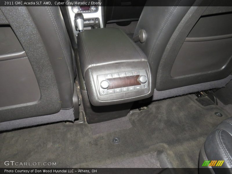 Cyber Gray Metallic / Ebony 2011 GMC Acadia SLT AWD