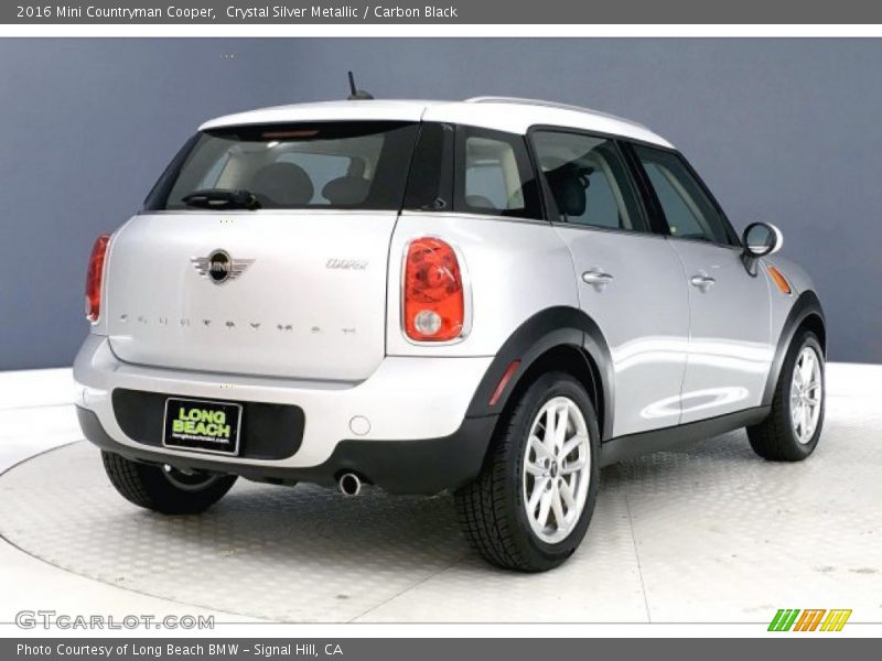 Crystal Silver Metallic / Carbon Black 2016 Mini Countryman Cooper