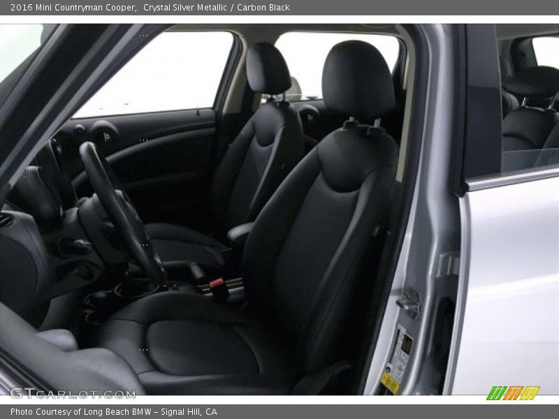 Crystal Silver Metallic / Carbon Black 2016 Mini Countryman Cooper