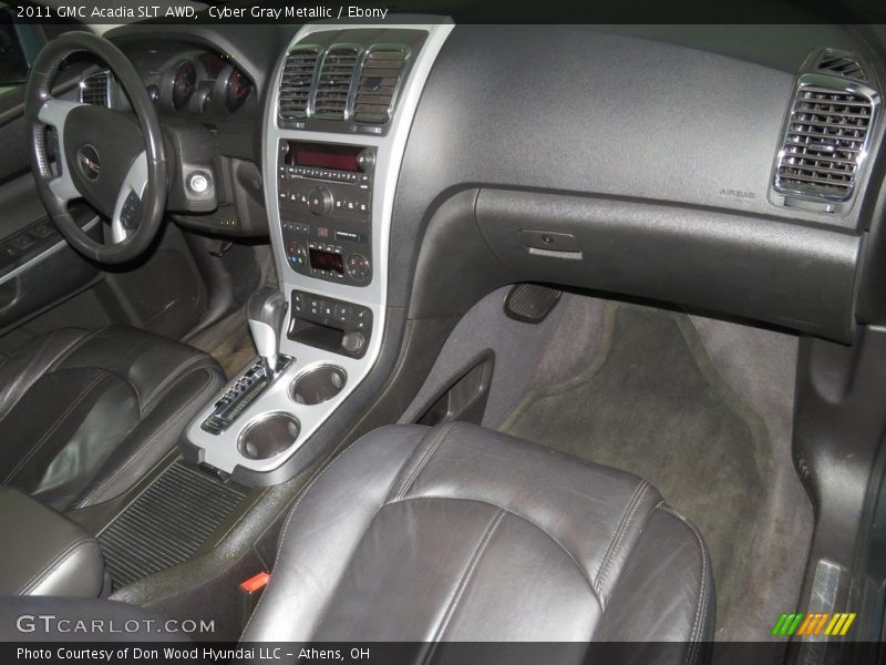 Cyber Gray Metallic / Ebony 2011 GMC Acadia SLT AWD