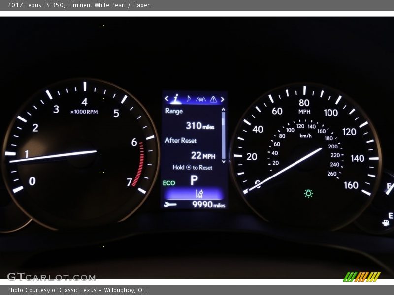 Eminent White Pearl / Flaxen 2017 Lexus ES 350