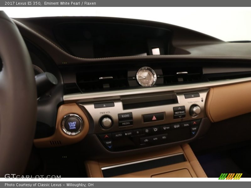 Eminent White Pearl / Flaxen 2017 Lexus ES 350