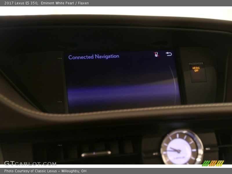 Eminent White Pearl / Flaxen 2017 Lexus ES 350