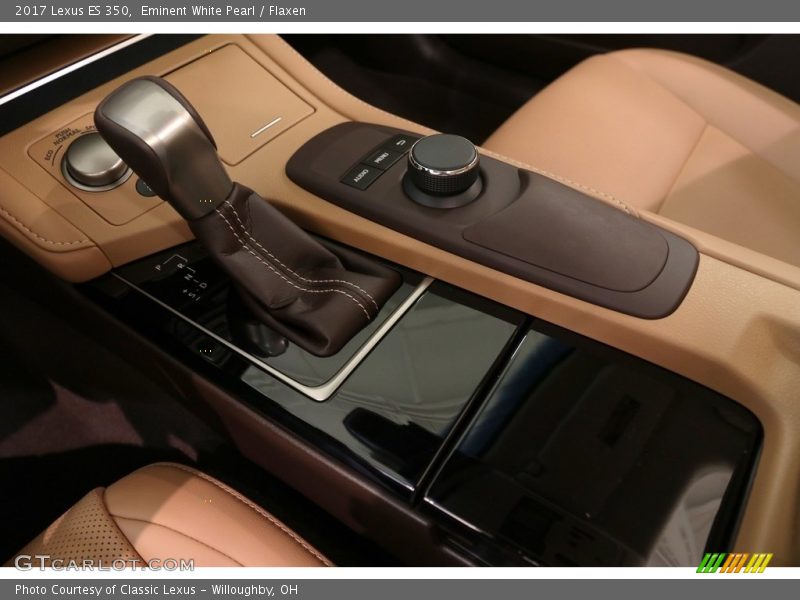 Eminent White Pearl / Flaxen 2017 Lexus ES 350