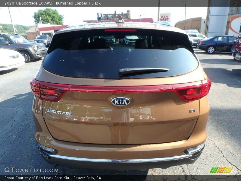 Burnished Copper / Black 2020 Kia Sportage EX AWD