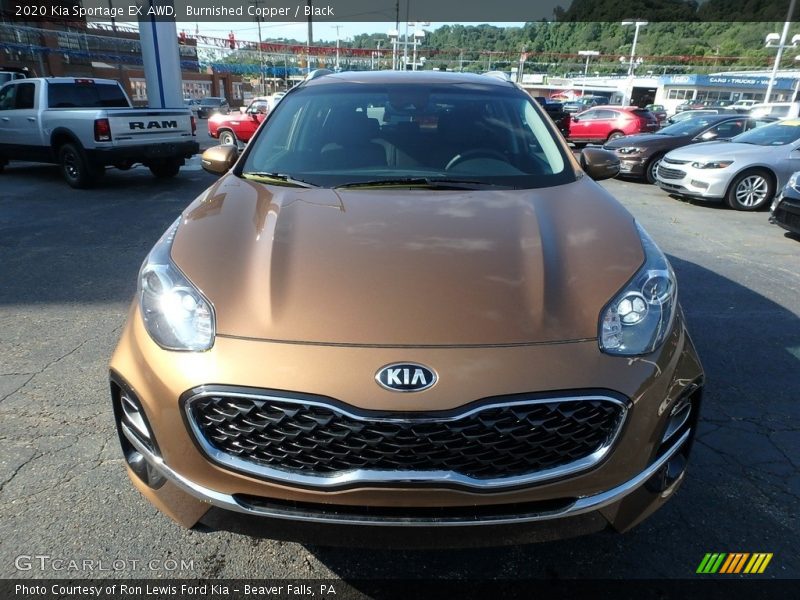 Burnished Copper / Black 2020 Kia Sportage EX AWD