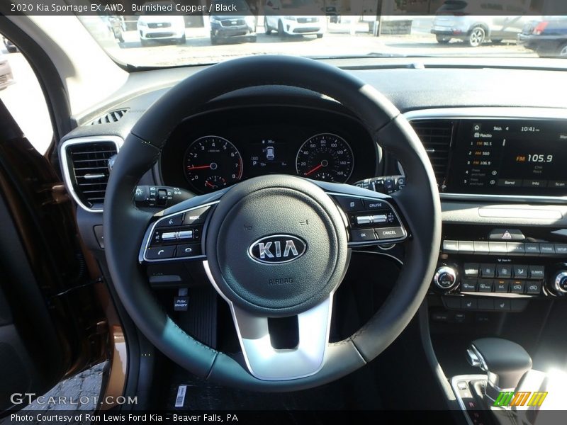 Burnished Copper / Black 2020 Kia Sportage EX AWD