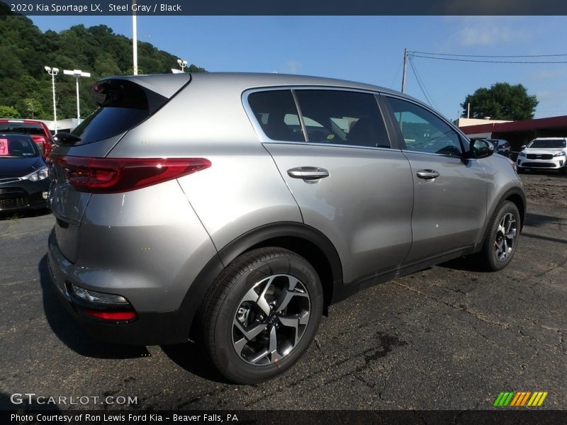 Steel Gray / Black 2020 Kia Sportage LX