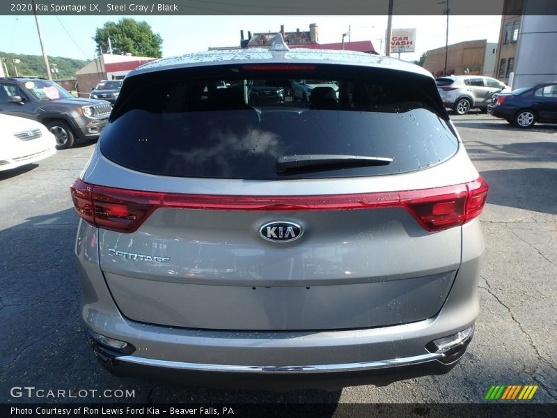 Steel Gray / Black 2020 Kia Sportage LX