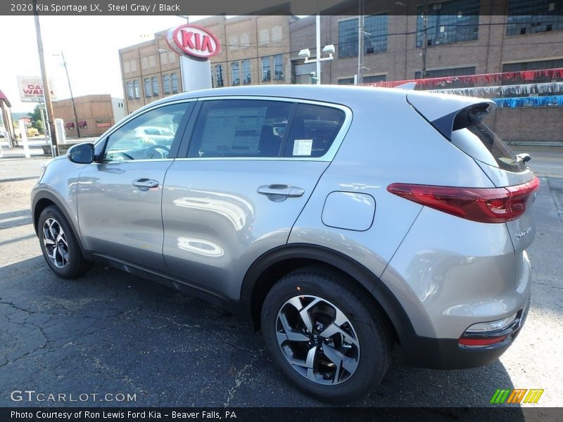 Steel Gray / Black 2020 Kia Sportage LX