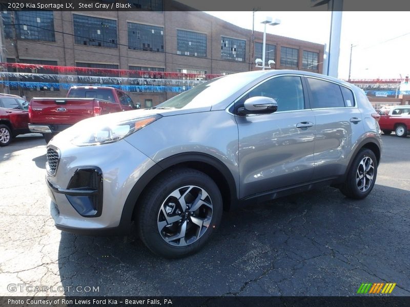 Steel Gray / Black 2020 Kia Sportage LX