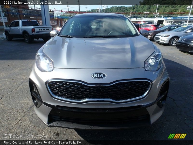 Steel Gray / Black 2020 Kia Sportage LX