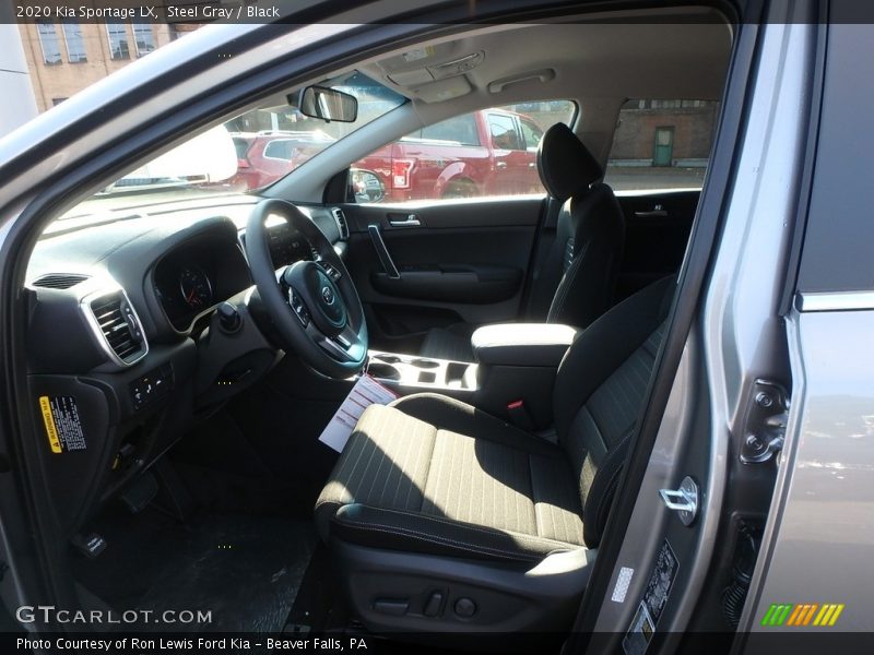Steel Gray / Black 2020 Kia Sportage LX
