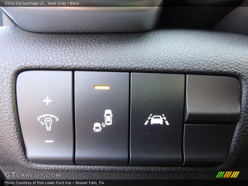 Steel Gray / Black 2020 Kia Sportage LX