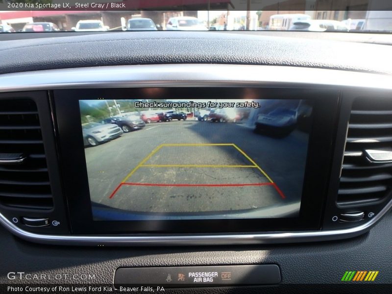 Steel Gray / Black 2020 Kia Sportage LX