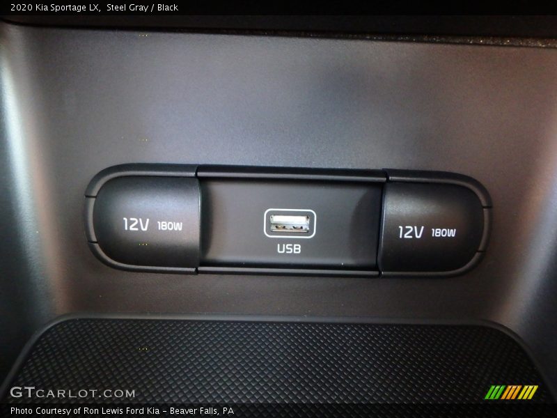 Steel Gray / Black 2020 Kia Sportage LX