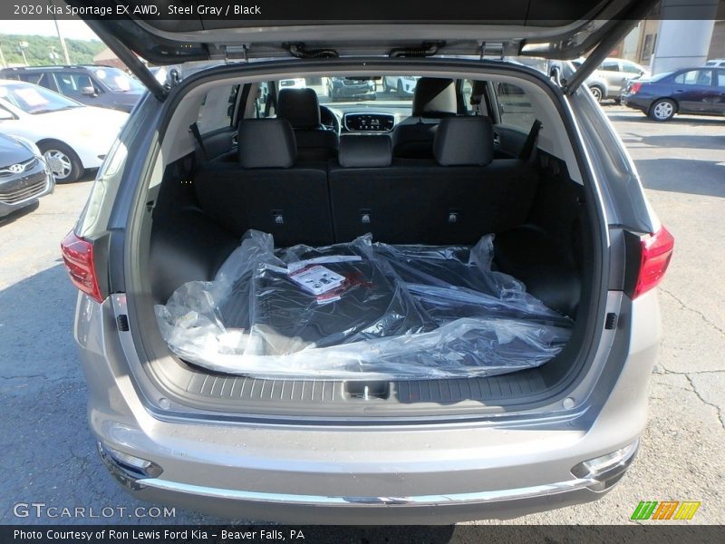 Steel Gray / Black 2020 Kia Sportage EX AWD