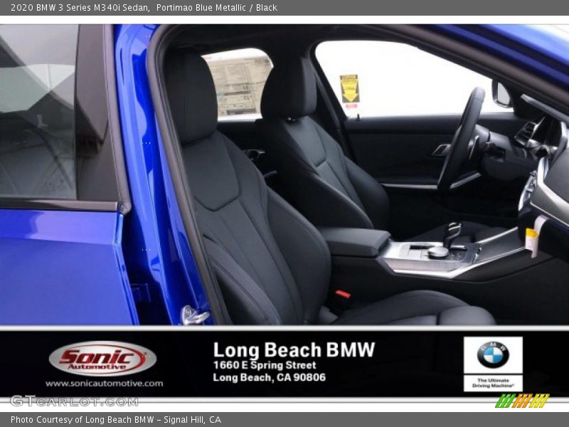 Portimao Blue Metallic / Black 2020 BMW 3 Series M340i Sedan