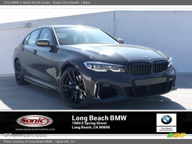 Dravit Grey Metallic / Black 2020 BMW 3 Series M340i Sedan