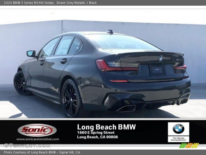 Dravit Grey Metallic / Black 2020 BMW 3 Series M340i Sedan