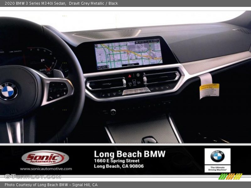 Dravit Grey Metallic / Black 2020 BMW 3 Series M340i Sedan