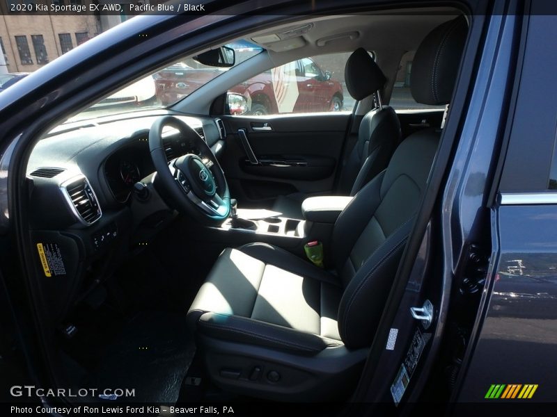 Pacific Blue / Black 2020 Kia Sportage EX AWD