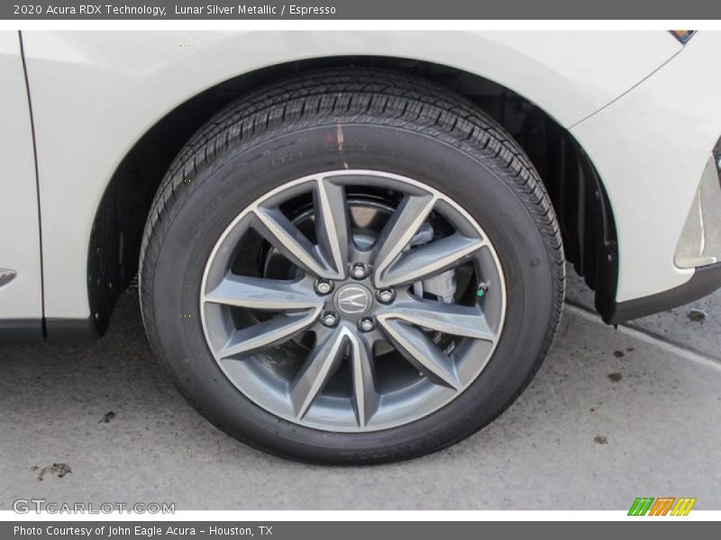 Lunar Silver Metallic / Espresso 2020 Acura RDX Technology