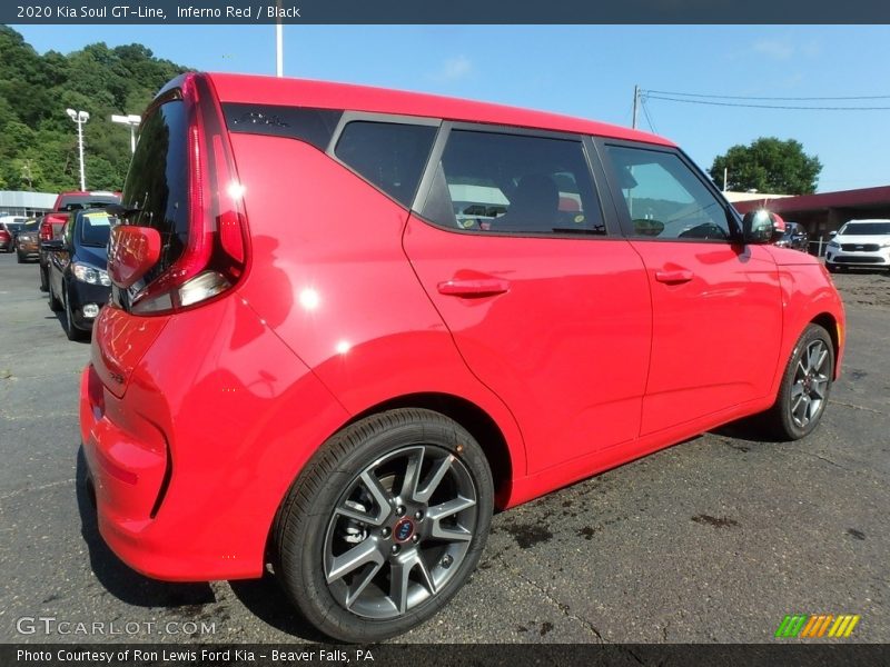 Inferno Red / Black 2020 Kia Soul GT-Line