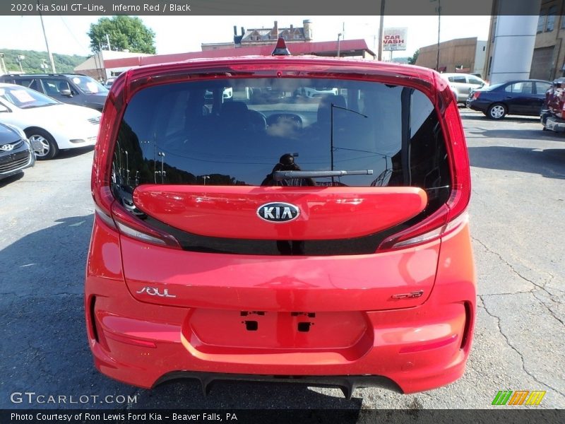 Inferno Red / Black 2020 Kia Soul GT-Line