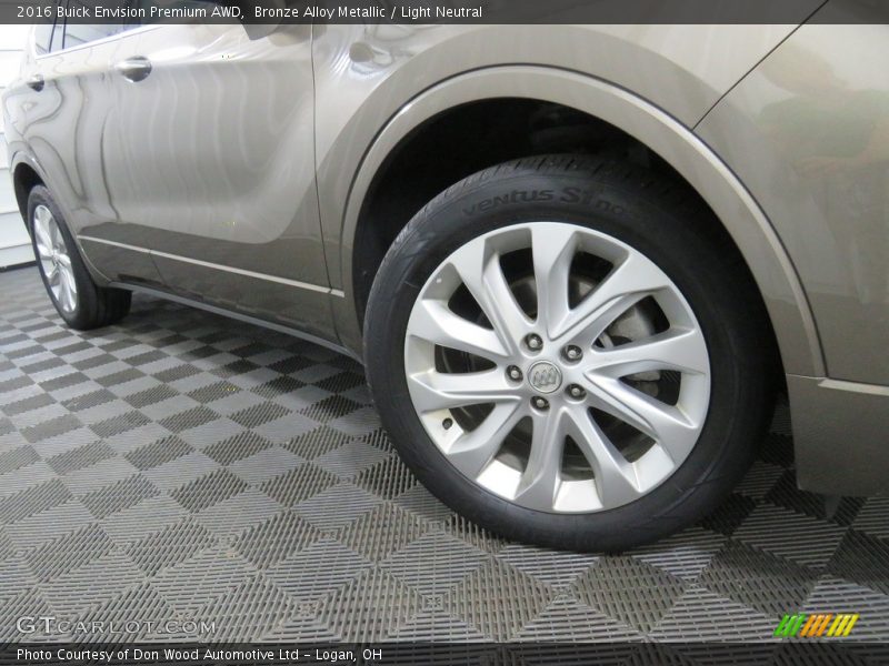 Bronze Alloy Metallic / Light Neutral 2016 Buick Envision Premium AWD