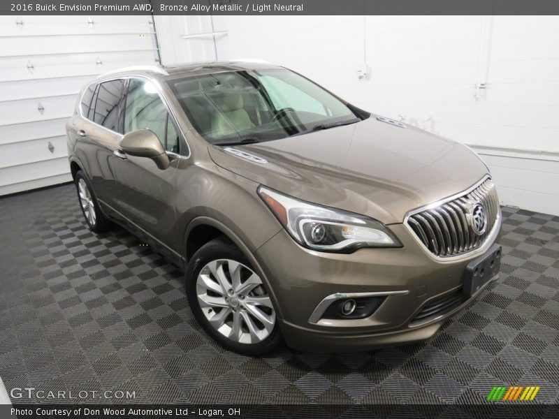 Bronze Alloy Metallic / Light Neutral 2016 Buick Envision Premium AWD
