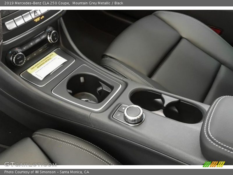 Mountain Grey Metallic / Black 2019 Mercedes-Benz CLA 250 Coupe