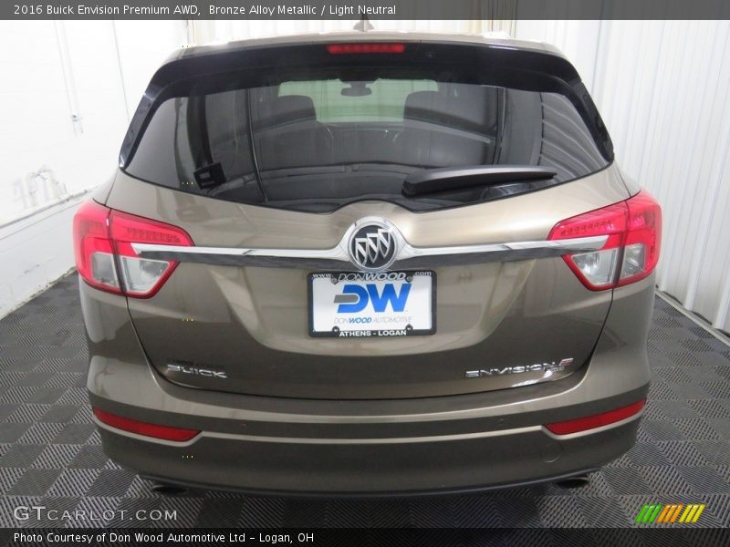 Bronze Alloy Metallic / Light Neutral 2016 Buick Envision Premium AWD