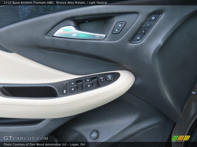 Bronze Alloy Metallic / Light Neutral 2016 Buick Envision Premium AWD