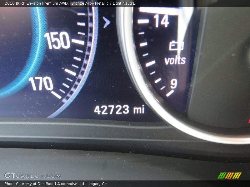 Bronze Alloy Metallic / Light Neutral 2016 Buick Envision Premium AWD