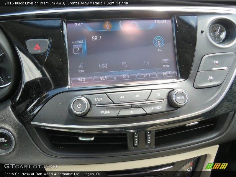 Bronze Alloy Metallic / Light Neutral 2016 Buick Envision Premium AWD