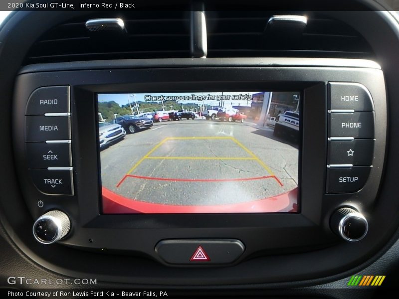 Inferno Red / Black 2020 Kia Soul GT-Line