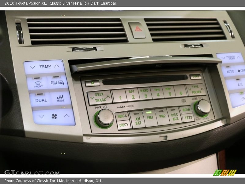 Classic Silver Metallic / Dark Charcoal 2010 Toyota Avalon XL