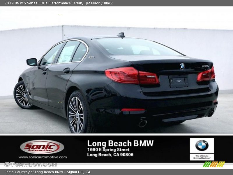 Jet Black / Black 2019 BMW 5 Series 530e iPerformance Sedan