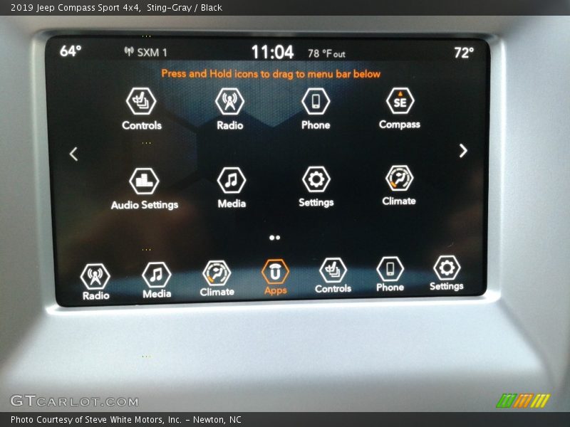 Sting-Gray / Black 2019 Jeep Compass Sport 4x4