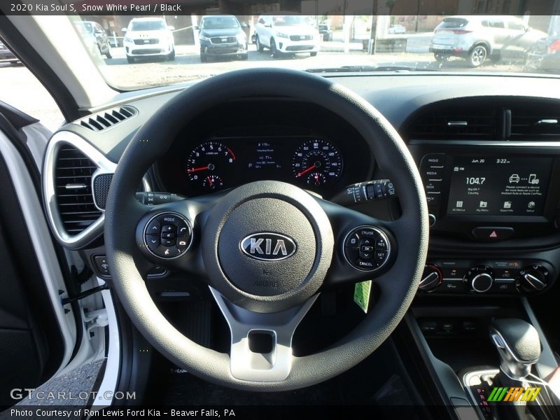 Snow White Pearl / Black 2020 Kia Soul S