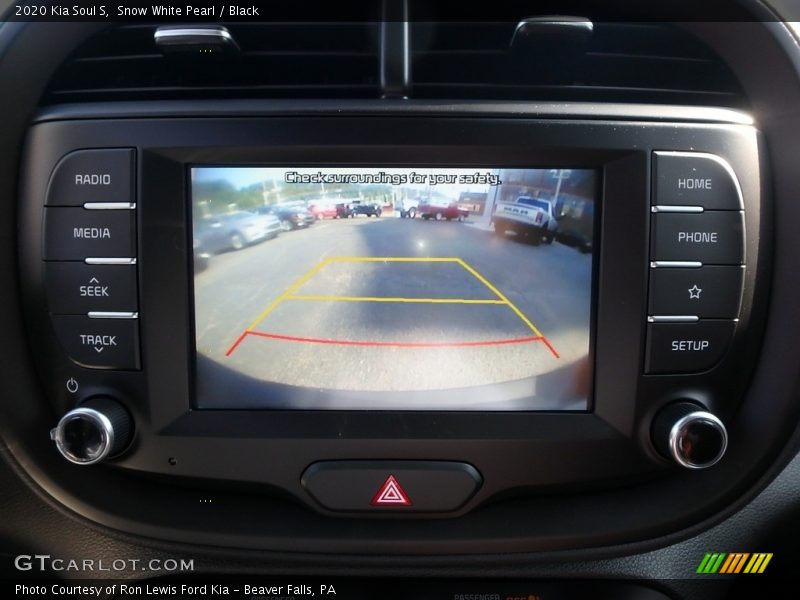 Snow White Pearl / Black 2020 Kia Soul S